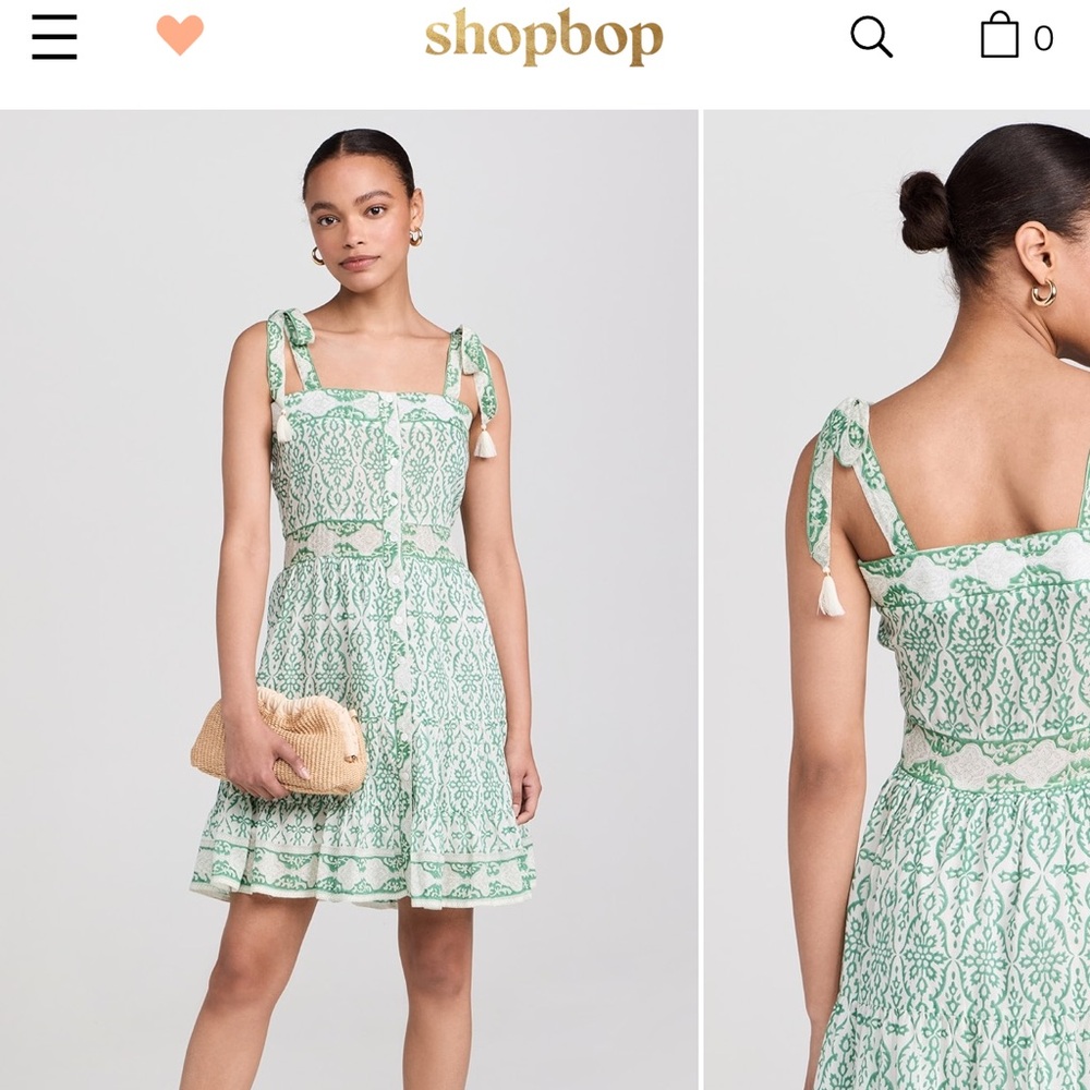 Green mini dress by Bell by Alicia Bell